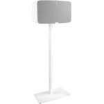 Pied d'enceinte cavus pied de sol blanc pour sonos five / play:5 (gen 2)