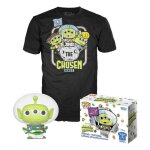 Pixar - booble head pop n749 - alien remix as buzz + t - shirt (l)