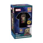 Pocket pop! & tee - les gardiens de la galaxie - holiday groot taille l
