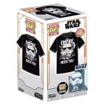 Pocket pop! & tee - star wars - stormtrooper - taille m(kd)
