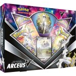 Pokemon - coffret - 4 boosters - arceus - v - collection avec figurine