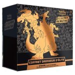 Pok�mon - coffret eb3. 5 ep�e et bouclier : la voie du ma�tre - dresseur d'elite - dracaufeu - fran�ais ...
