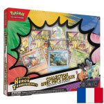 Pok�mon me02. 5 h�ros transcendants - coffret collection pin's deluxe premiers partenaires
