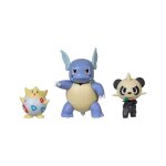Pok�mon - pack 3 figurines battle figure set togepi, pandespi�gle & carabaffe
