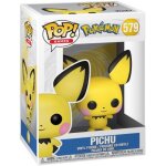 Pokemon pichu pop! vinyl figure #579 + pop protector