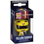 Power rangers 30th pr�sentoir porte - cl�s pocket pop! vinyl yellow ran
