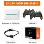 Pr 500g hdd - 218b - 2 - console de jeux vido hdd retrobat et playnite, 500 go, 38200 + jeux rtro aaa, ...