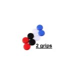 Protection silicone pour joystick de manette ps4 couleur bleu x2 - skyexpert