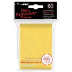 Protges cartes sleeves ultra - pro jaune (x 60) - asmodee