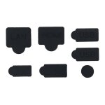 Pour ps5 console silicone interface anti - poussire couvercle anti - poussire bouchon anti - poussire ...