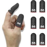 Pubg mobile phone game sleeve finger, [6 pack] anti - sweat breathable finger sleeves touch screen shooting ...
