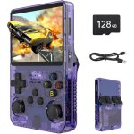 R36s console de jeux portable rétro, écran ips de 3, 5 pouces, 128 go de mémoire, plus de 40 000 jeux, ... R36s console de jeux portable rétro, écran ips de 3, 5 pouces, 128 go de mémoire, plus de 40 000 jeux, ...