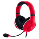 Razer kaira x for xbox casque avec fil arceau gaming rouge