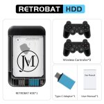 Rb500g - 706w - 2 - consoles de jeux rtro portables hdd 500g, 70 + emulateurs 64000 + , pour ps3 / ps2 ...