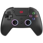 Redragon game pad g820 noir bluetooth manette de jeu android, pc, playstation 4, nintendo switch, ios, ...