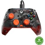 Rematch core ghost camo noir / orange - manette de jeu filaire - licence xbox series xs, xbox one et ... Rematch core ghost camo noir / orange - manette de jeu filaire - licence xbox series xs, xbox one et ...