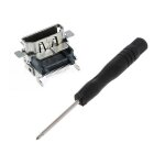 Replacement kits connector socket plug hdcompatible port for box one slim