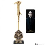 Rplique harry potter - stylo baguette lord voldemort et support 25cm