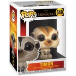 Le roi lion (2019) pop! disney vinyl figurine timon 9 cm