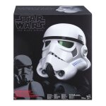 Saga star wars the black series, casque modulateur vocal de stormtrooper imp�rial