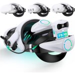Sangle de tte de batterie pour meta quest 3 / 3s / 2, ecran numrique et batterie interchangeable, autonomie ...