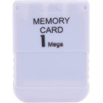Shiba - carte mmoire, 1 mo, cl usb portable 1 mo, pour jeux one, pour ps1, blanc[1713]