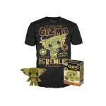 T - shirt m + pop gizmo / gremlins / funko pop