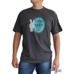 Simpsons - tshirt beer dark grey - taille s