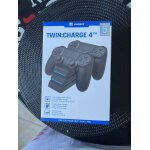 Snakebyte ps4 twin charge 4 noir station d accueil pour playstation 4 ps4 slim pro dualshock 4 controller ...
