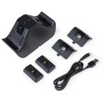 Socle de charge pour manettes xbox s�ries - permet de recharger 2 manettes simultan�ment - fourni avec ...