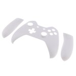Soft touch front shell faceplate + l r panel for one controller white