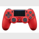 Sony dualshock 4 - manette sans fil rouge pour ps4 - magma red