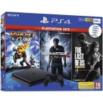 Sony playstation 4 500 go f noir + 3 jeux playstation hits: the last of us + ratchet & clank + uncharted ... Sony playstation 4 500 go f noir + 3 jeux playstation hits: the last of us + ratchet & clank + uncharted ...