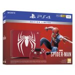 Console sony playstation 4 slim 1 to rouge édition limitée + spider - man Console sony playstation 4 slim 1 to rouge édition limitée + spider - man