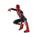 Spider - man : no way home - figurine s. h. figuarts iron spider - man 15 cm