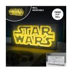 Star wars - logo - lampe led neon 15. 5x30. 5cm