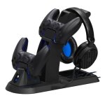 Station de charge ps5 et casque intgr - stealth