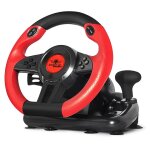 Suza spirit of gamer wheel pro 1 - ensemble volant et p�dales - filaire - noir / rouge