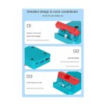 Pour switch magnetic casting dock ns oled host - compatible casting 3 port base de charge portable, a ...