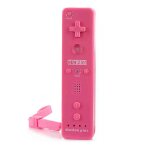 Tlcommande wiimote plus (avec motion plus) pour nintendo wii et wii u - rose