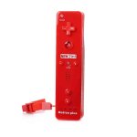 Télécommande wiimote plus (avec motion plus) pour nintendo wii et wii u - rouge Télécommande wiimote plus (avec motion plus) pour nintendo wii et wii u - rouge