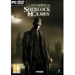 Le testament de sherlock holmes pc