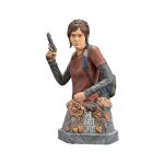 The last of us - buste ellie avec pistolet 19 cm