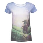 The legend of zelda - t - shirt fille ocarina of time (xl)