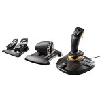 Thrustmaster t. 16000m fcs flight pack noir usb simulation de vol analogique / num�rique pc
