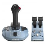 Thrustmaster airbus edition noir, bleu usb joystick analogique / num�rique pc