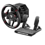 Thrustmaster t598 noir, rouge usb volant + p�dales analogique / num�rique pc, playstation 4, ps5