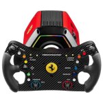 Thrustmaster t818 ferrari 488 gt3 simulator noir, rouge usb volant + p�dales analogique / num�rique pc ...