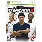Top spin 3 xbox 360