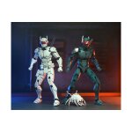 Les tortues ninja (the last ronin) - pack 2 figurines synja robots 18 cm